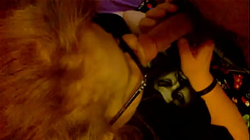 Redhead bri sucking my hard kock