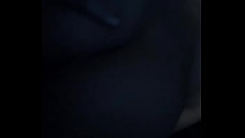 She cums all over it