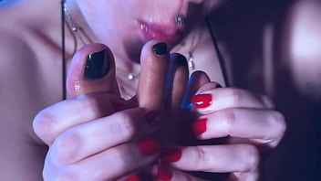 Naughty feet were made to lick