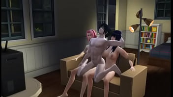 наруто оргия