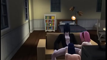 наруто оргия