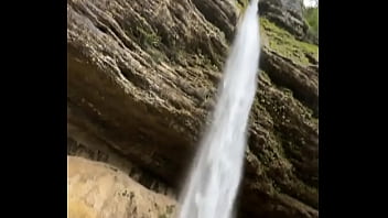 Look at this powerful waterfall have you ever stood in front of a waterfall #powerfulwaterfall #naturebeauty #w