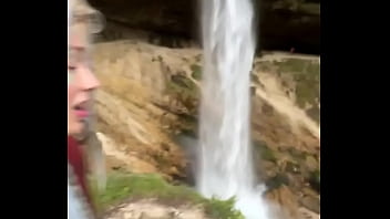 Look at this powerful waterfall have you ever stood in front of a waterfall #powerfulwaterfall #naturebeauty #w