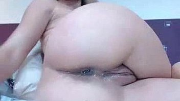 Petite Blonde With Two Dildos In The Ass On Livespicycams Com thumbnail