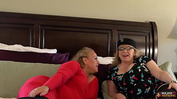 Horny hotwifes racheal savory and summer share rome major's huge cock