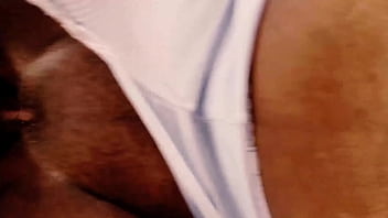 Watch out her pussy dripping with my boyfriend dick inside her