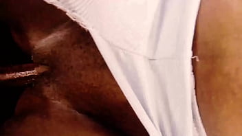 Watch out her pussy dripping with my boyfriend dick inside her