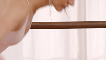 Redhead ballerina lina joy creampied in the rehearsal studio