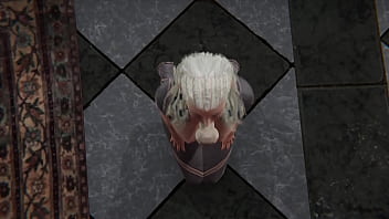 Jaheira handjob and blowjob