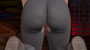 Jaheira handjob and blowjob