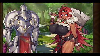 二次元の密猟騎士はオークの娘にファックされる