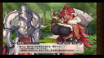 二次元の密猟騎士はオークの娘にファックされる