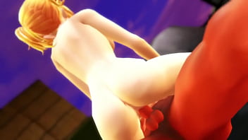 Rin fuck in bathroom