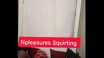 Playing with her pussy makes her cream