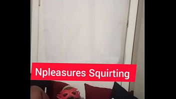 Playing with her pussy makes her cream