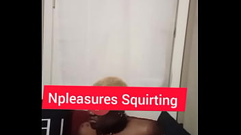 Playing with her pussy makes her cream