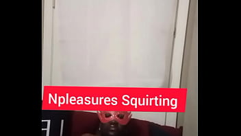 Playing with her pussy makes her cream