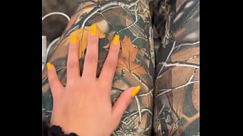The nails match too
