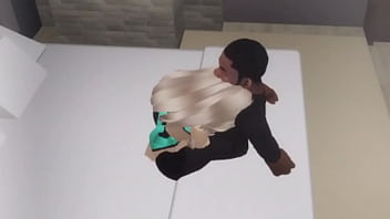 Thick pawg anal fucks and deepthroats black guy