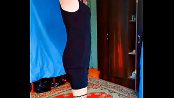 Red Mini Skirt Big White Ass Shemale Boy Sissy Big Butt Tranny Booty Trap Slut Trans The Best thumbnail