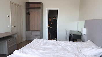 Step sisters nicole murkovski and sofa weber get fucked in the ass and pissed in the toilet by robbers