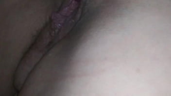 Big dildo fucks me from the back