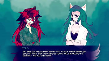 Scrubby plays tails & pines full