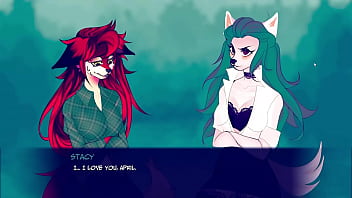 Scrubby plays tails & pines full