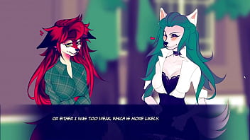 Scrubby plays tails & pines full