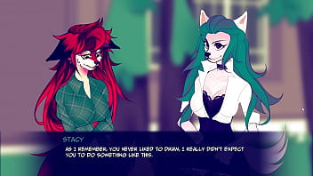 Scrubby plays tails & pines full