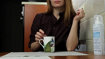 Red Haired Beauty Is Masturbating Her Pussy thumbnail