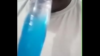 Black Teen Sucking Dildo thumbnail