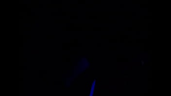 Young slut gets fucked under blacklight