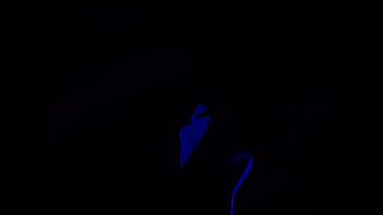 Young slut gets fucked under blacklight