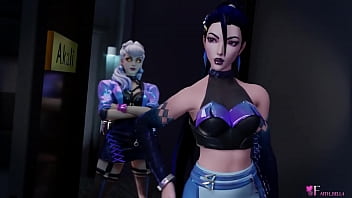 Akali and kai'sa kda