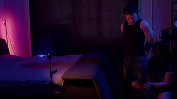 Lustful paramour pissing on face his wench's and fucks in ass her and she gets cum in mouth