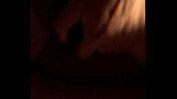 My wife play and cum with dildo