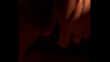 My wife play and cum with dildo