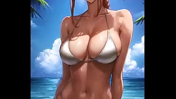 Chainsaw man makima erotic drawing