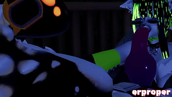 Vrchat blowjob in a hot tub