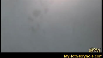 Gloryhole interracial blowjob 14