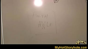 Gloryhole interracial blowjob 14