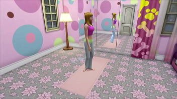 The sims family happy