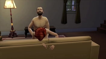 The sims family happy