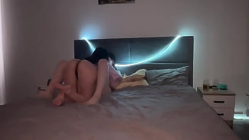 While she was putting the clothes away i was playing with myself and things escalated into sex