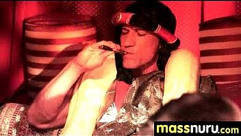 Slippery nuru massage for lucky dude 18