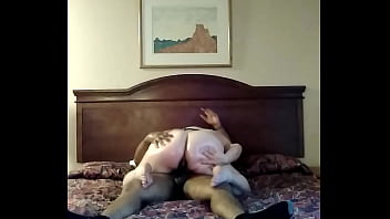 Big booty white girlfriend wit oil on ass