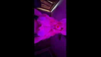 Sex doll pink fox cosplay