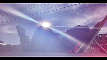 Curvy seductive ms red x tease