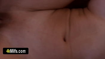 Beautiful wife gets her trembling pussy satisfied